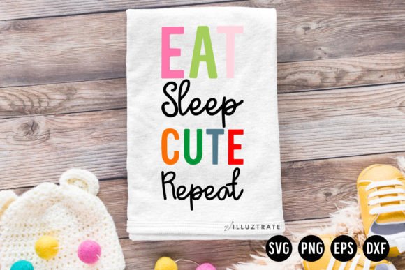 Eat Sleep Cute Repeat SVG: A Designer’s Embroidery Review