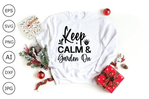 Reviewing Keep Calm and Garden on Svg for Stitchers