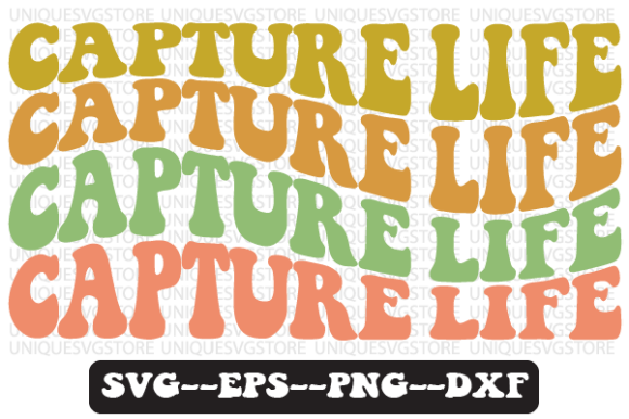 Reviewing the Capture Life Quote Retro SVG Design