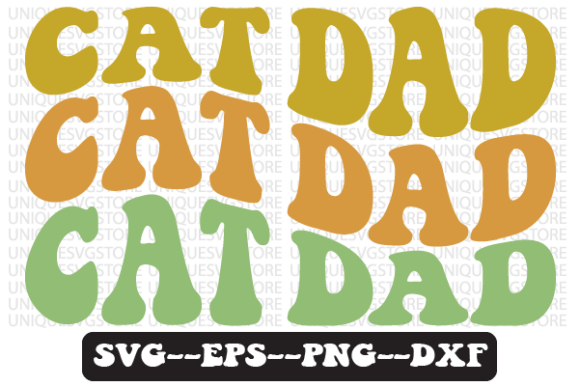 Reviewing the Cat Dad Quote Retro SVG for Embroidery