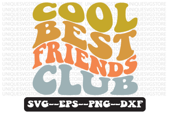 Reviewing the Cool Best Friends Club Retro SVG