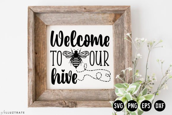 Reviewing the Welcome to Our Hive SVG for Embroidery